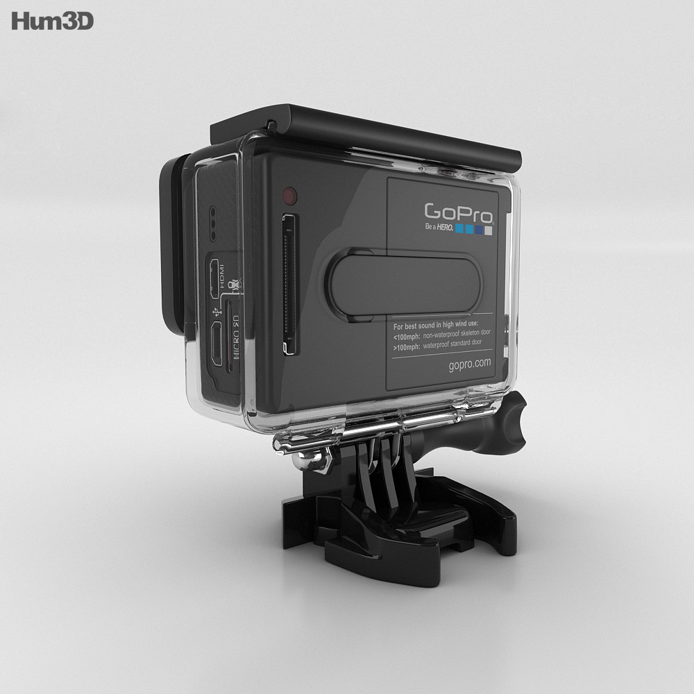 GoPro HERO3+ Modelo 3D