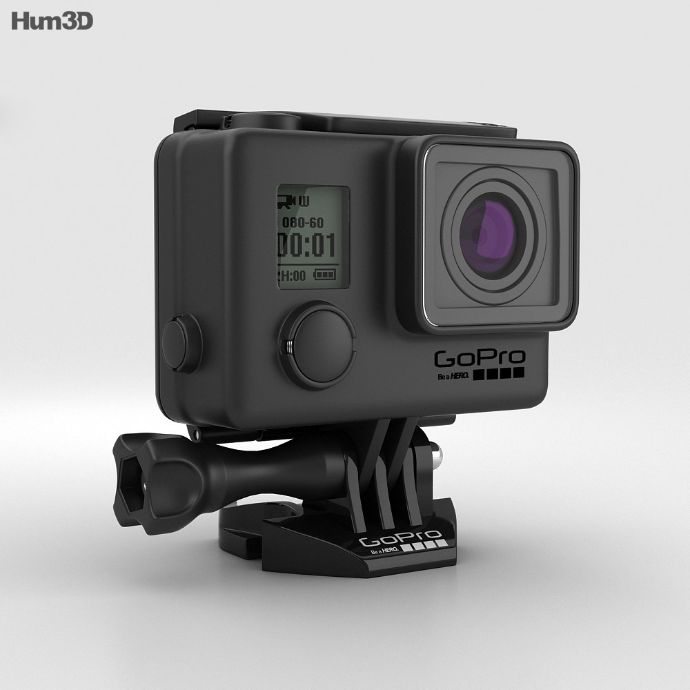 GoPro HERO3+ Blackout Housing 3D 모델 
