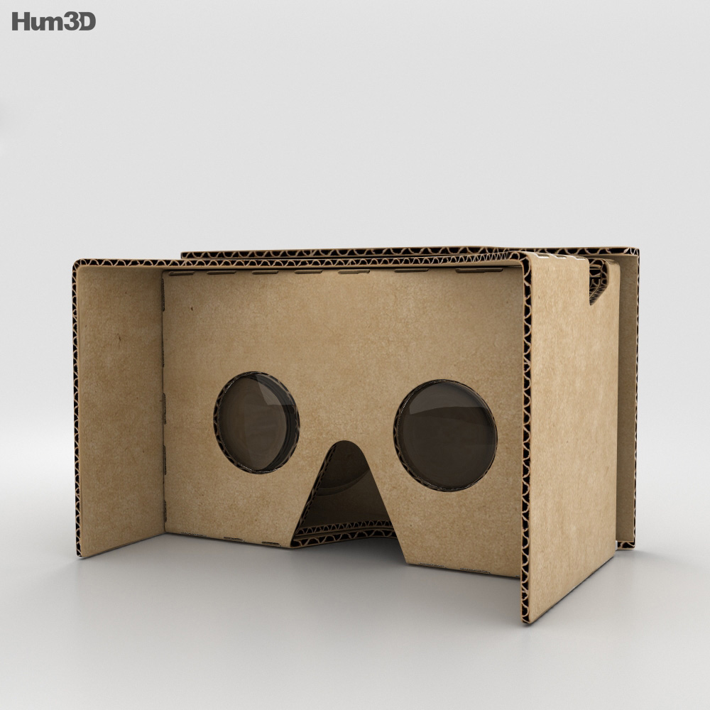 Google Cardboard Modello 3D