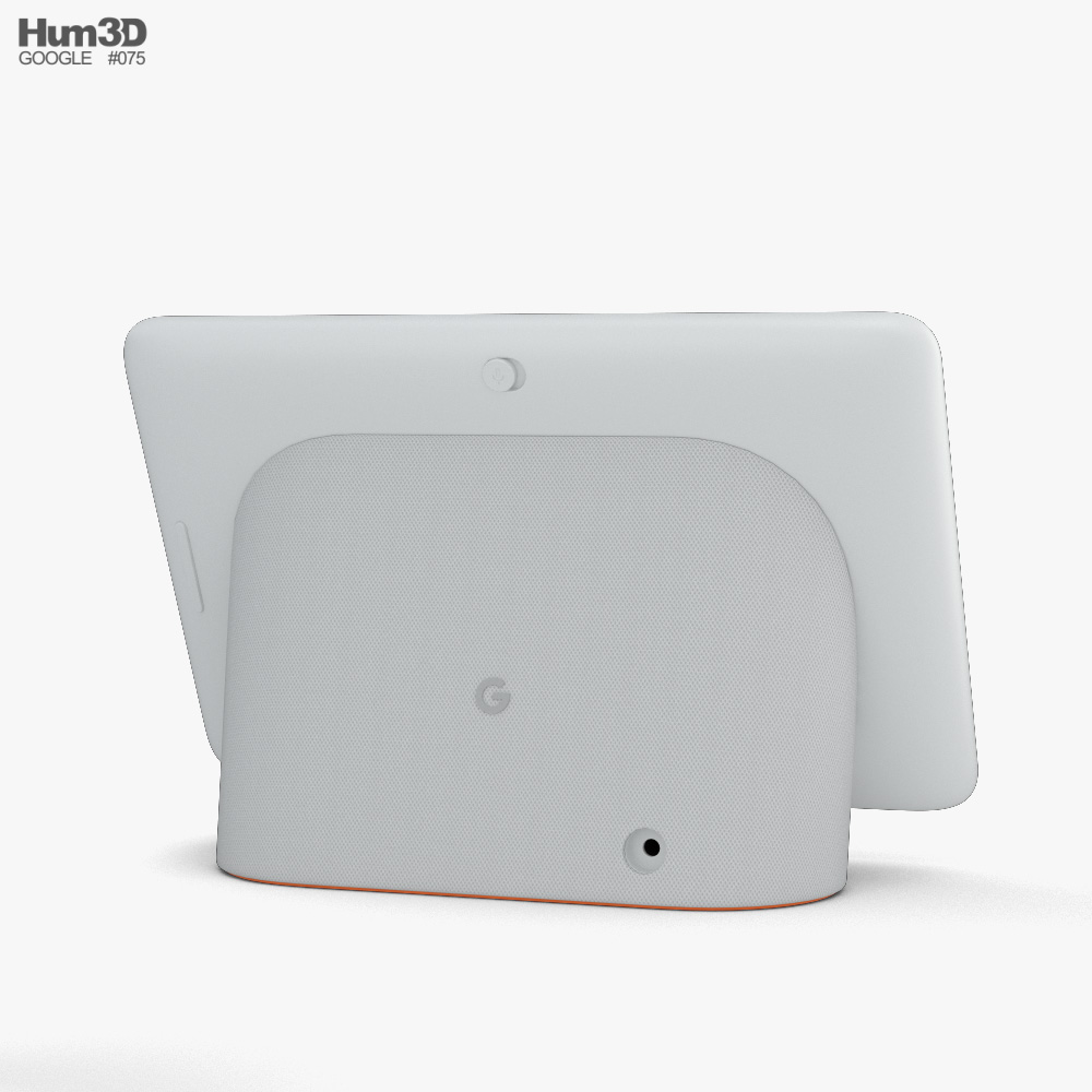 Google Nest Hub Chalk 3D模型- 电子产品on Hum3D
