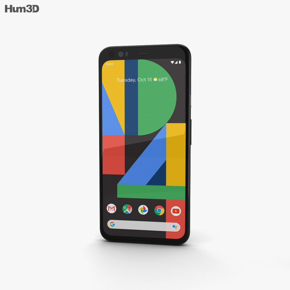 Google Pixel 4 Just Black 3d model