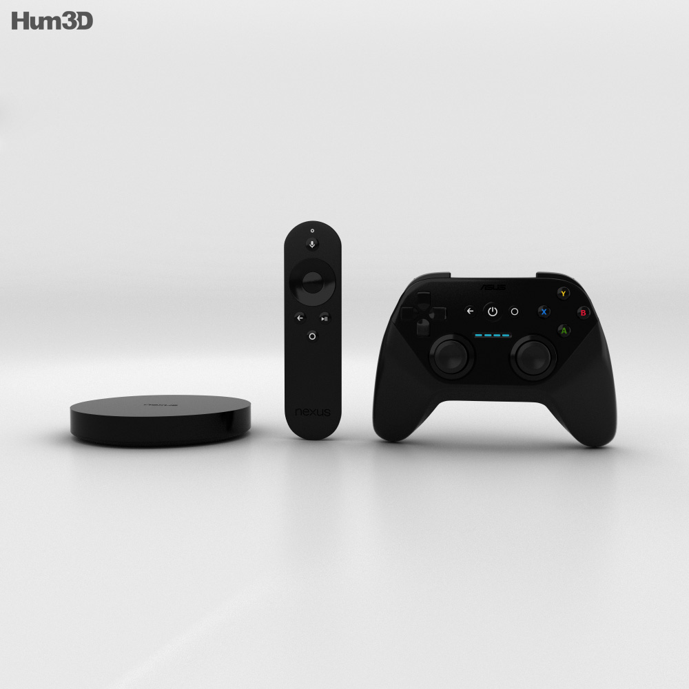 The Nexus Player Modello 3D