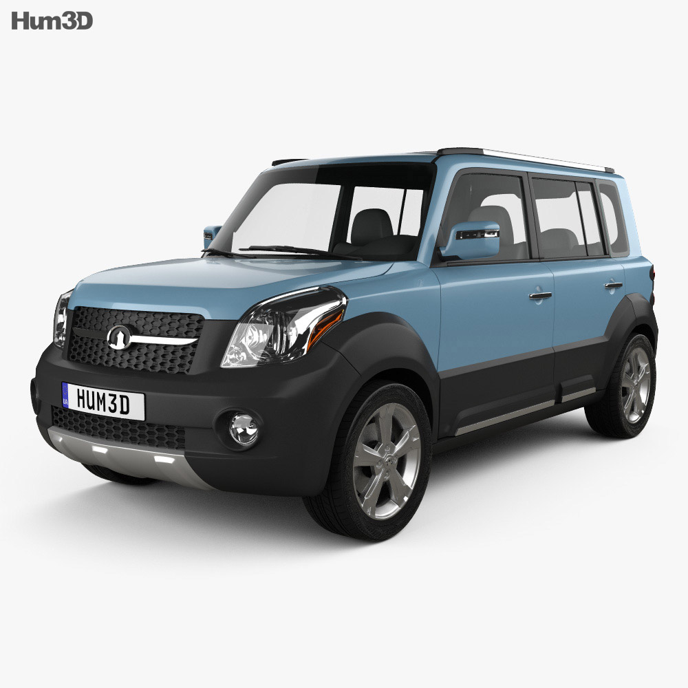 Great Wall Haval M2 2015 3D模型