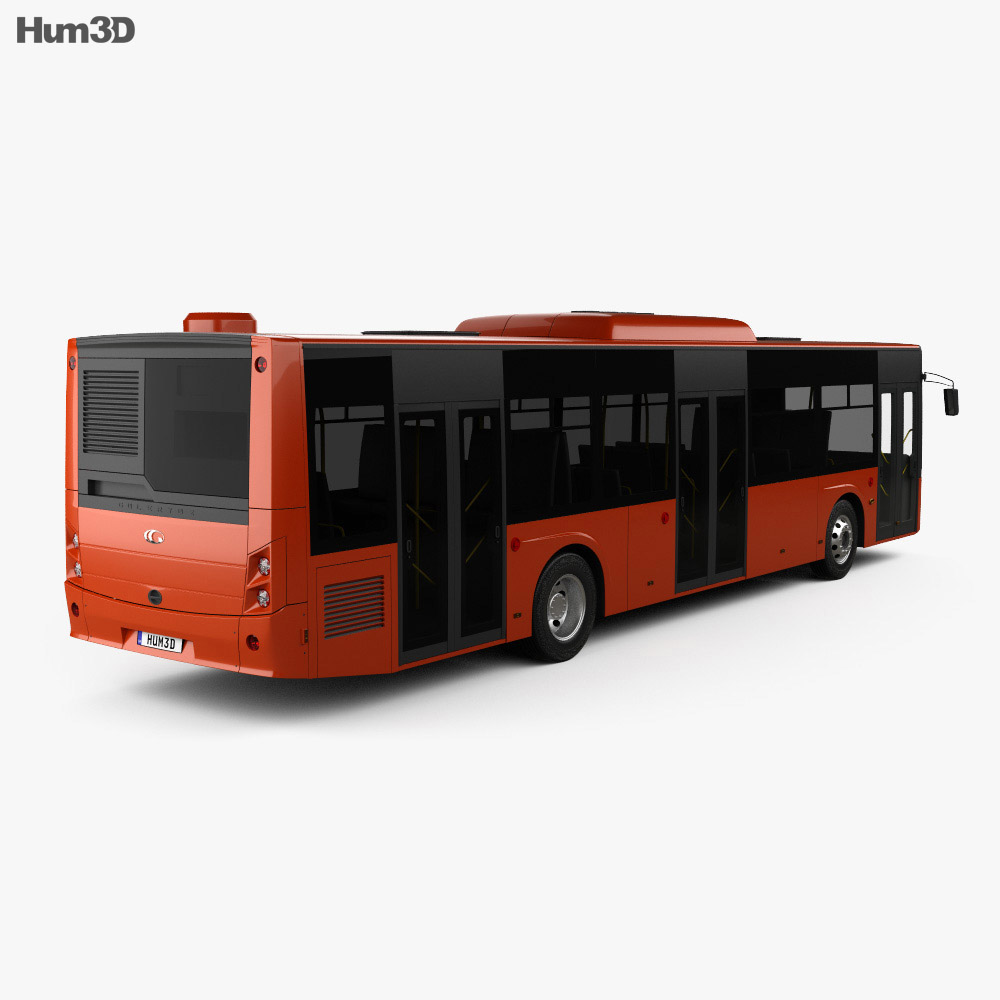 Guleryuz Cobra GD-272 LF bus 2017 3d model back view