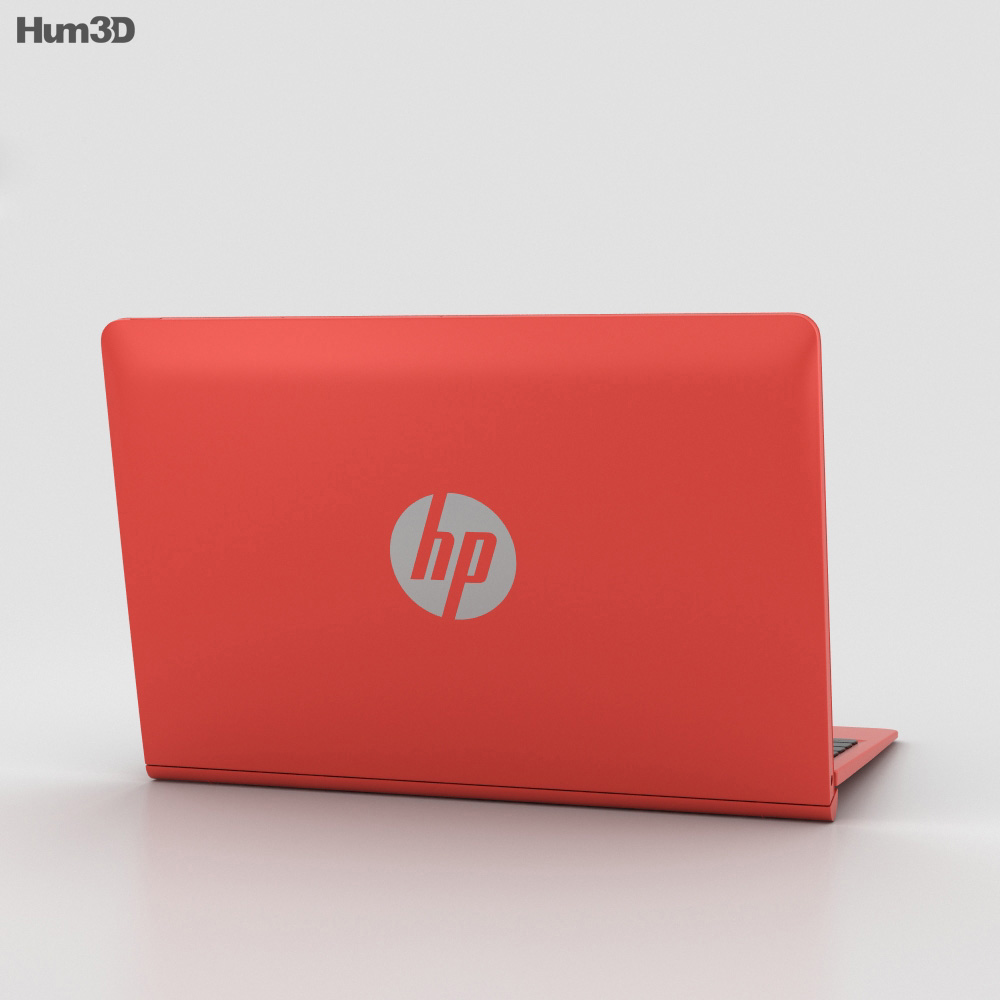 HP Pavilion x2 10t Sunset Red Modello 3D