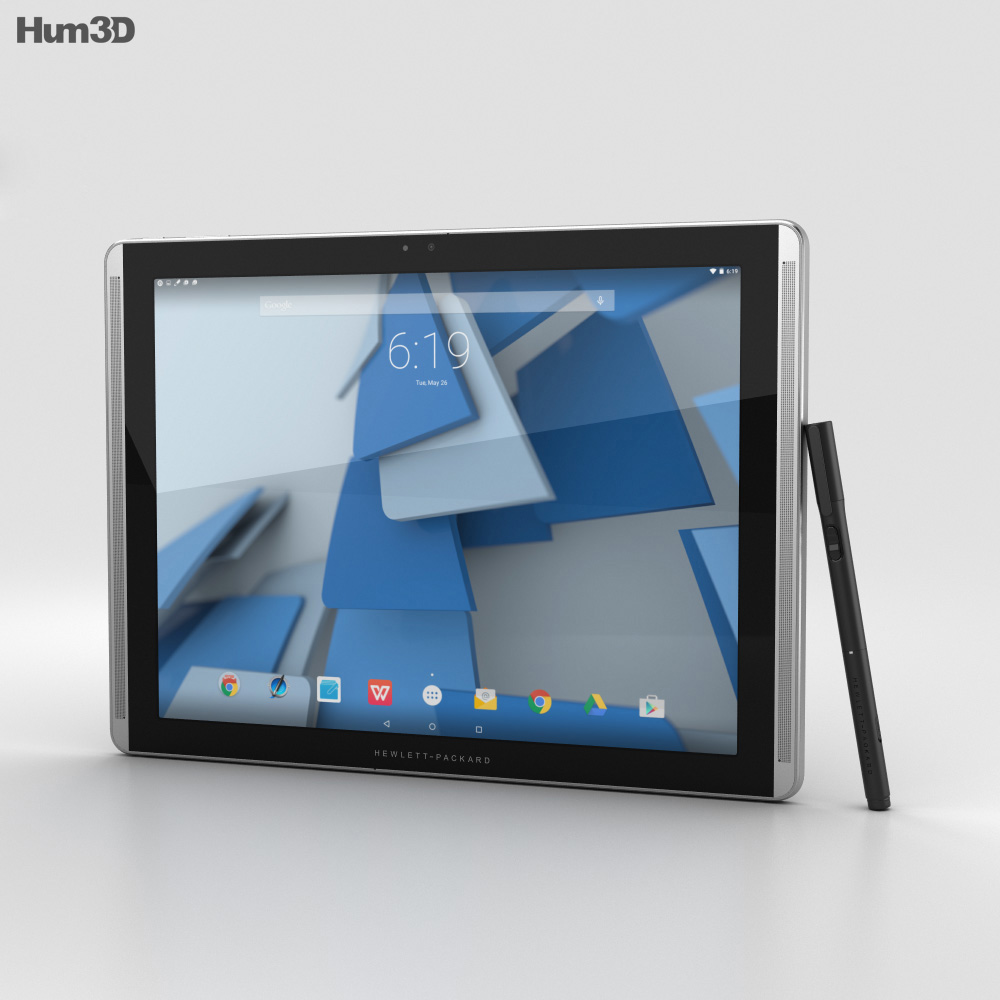 HP Pro Slate 12 3D-Modell