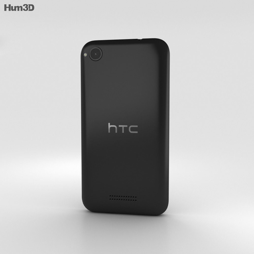 HTC Desire 320 Meridian Gray 3d model