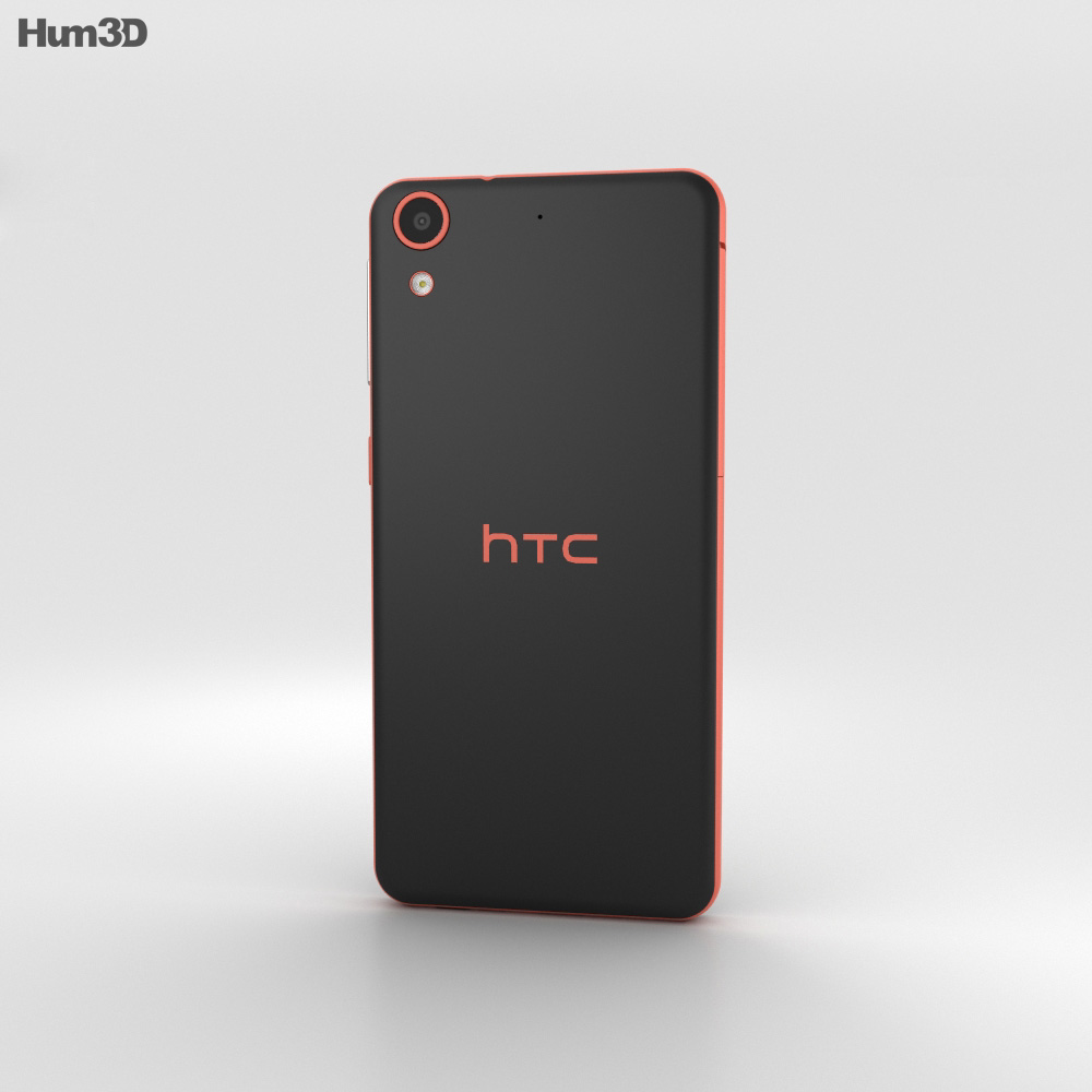 HTC Desire 628 Black 3d model