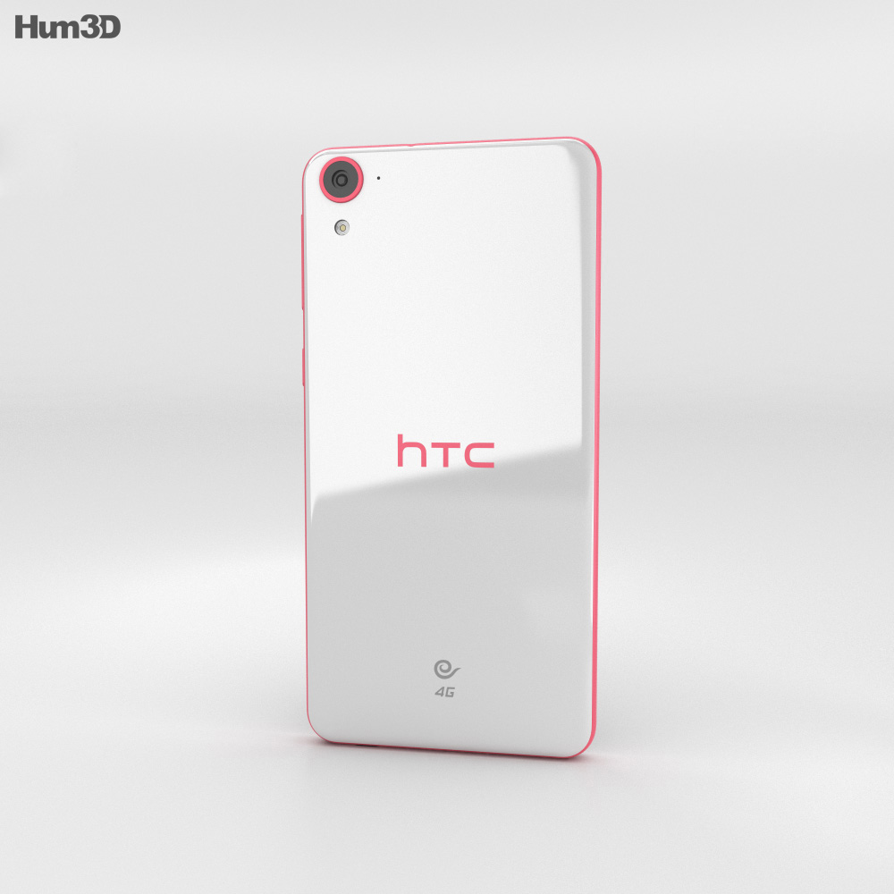 HTC Desire 826 Purple Fire 3d model
