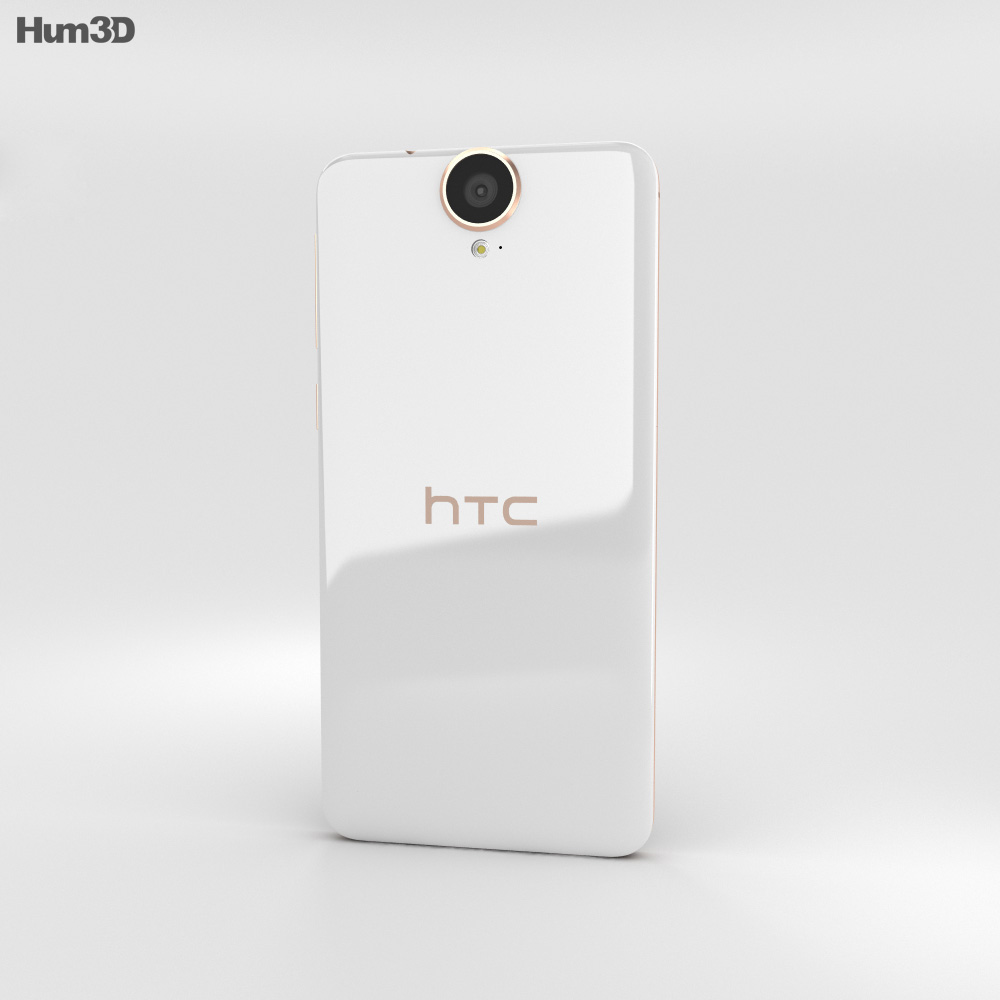 HTC One E9+ Classic Rose Gold 3d model