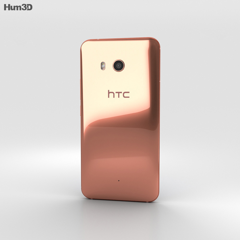 HTC U11 Solar Red 3d model