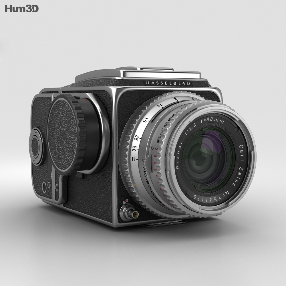 Hasselblad 500c 3d Model Electronics On Hum3d