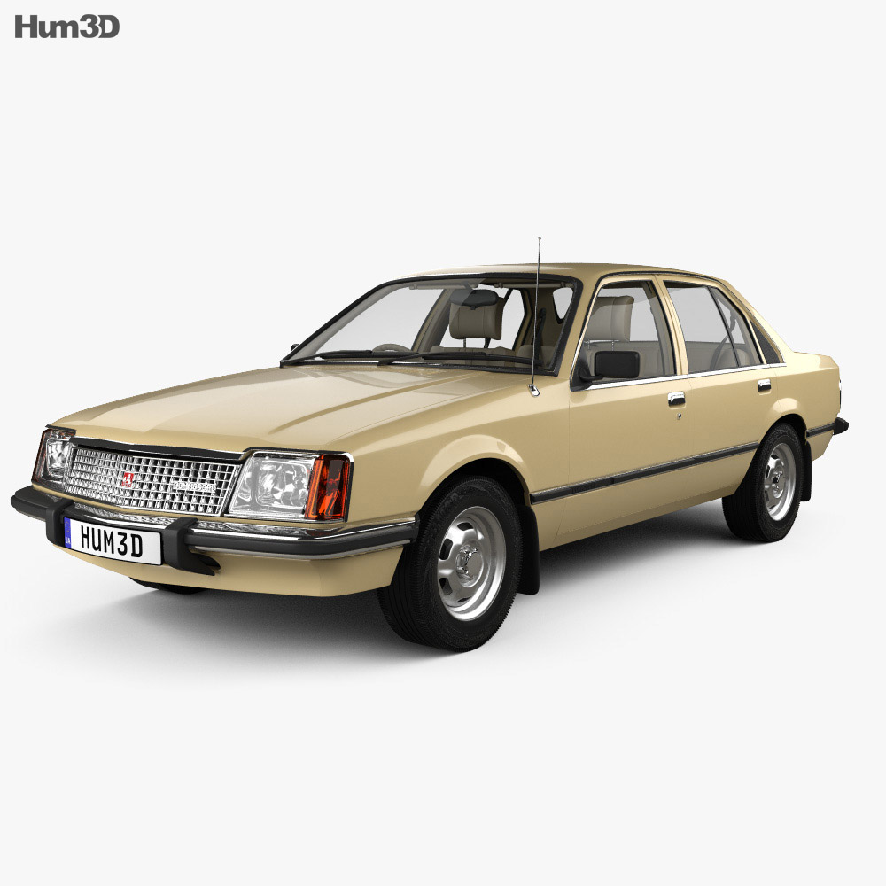 Holden Commodore 带内饰 1980 3D模型