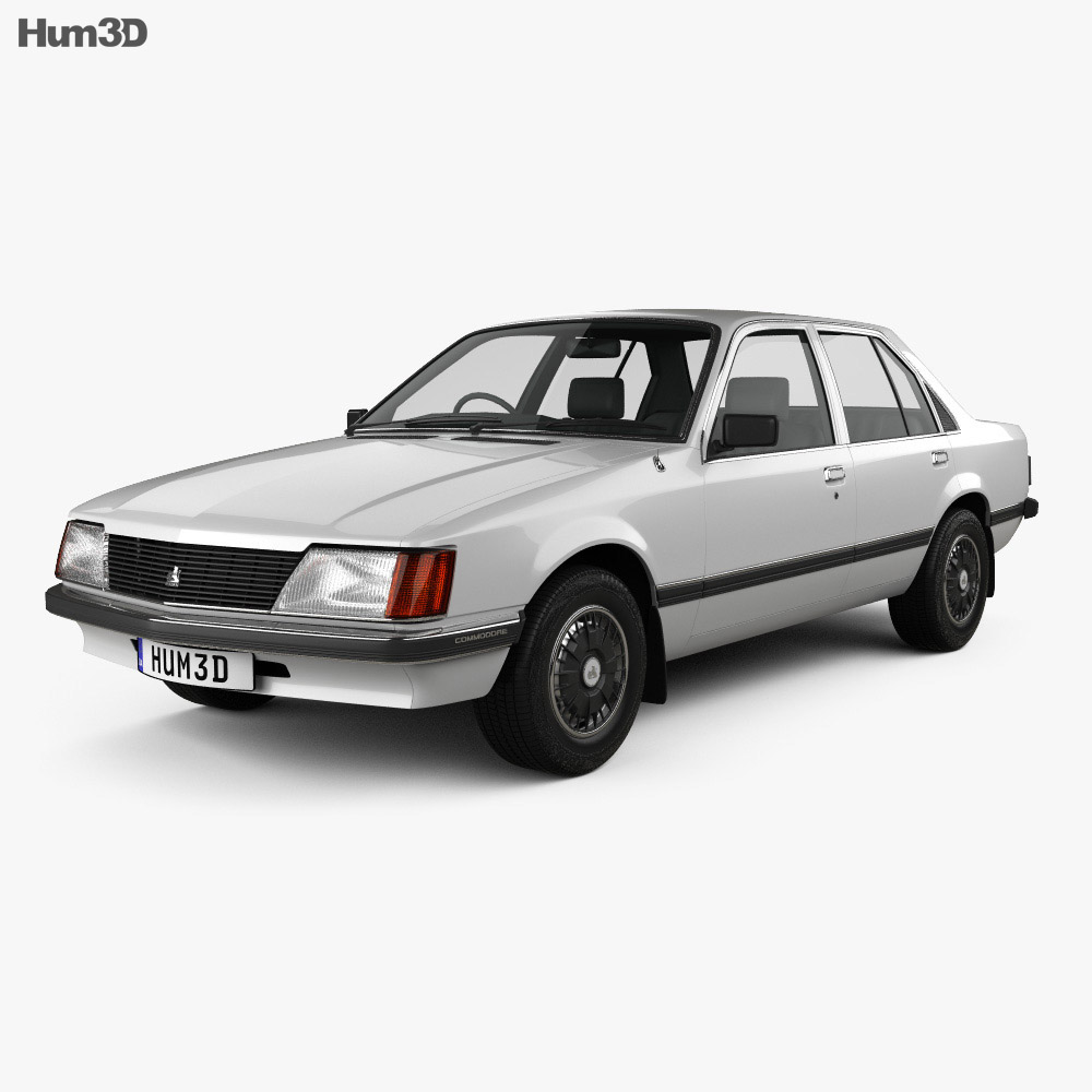 Holden Commodore 1981 3D模型