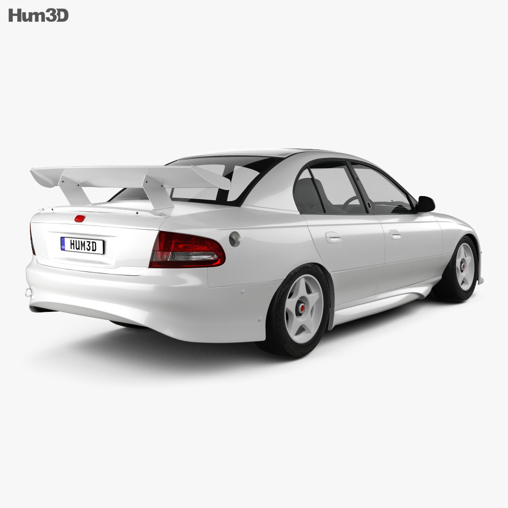 Holden Commodore レースカー セダン 1997 3Dモデル 後ろ姿
