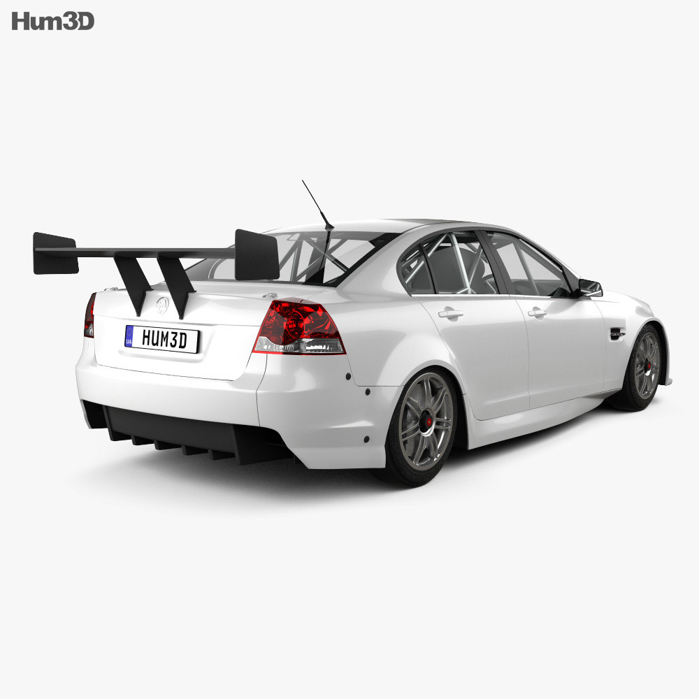 Holden Commodore V8 Supercar 2015 3D 모델  back view