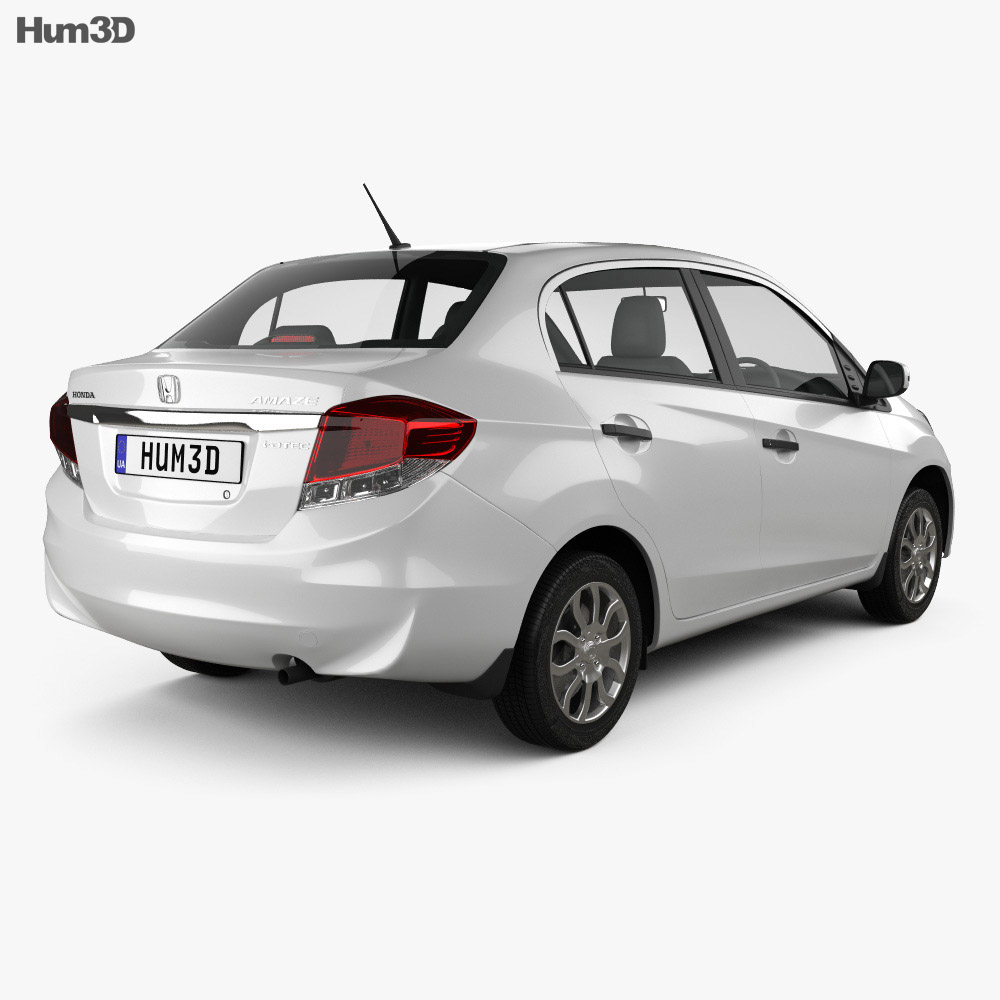 Honda Brio Amaze 2015 3D model - Vehicles on Hum3D