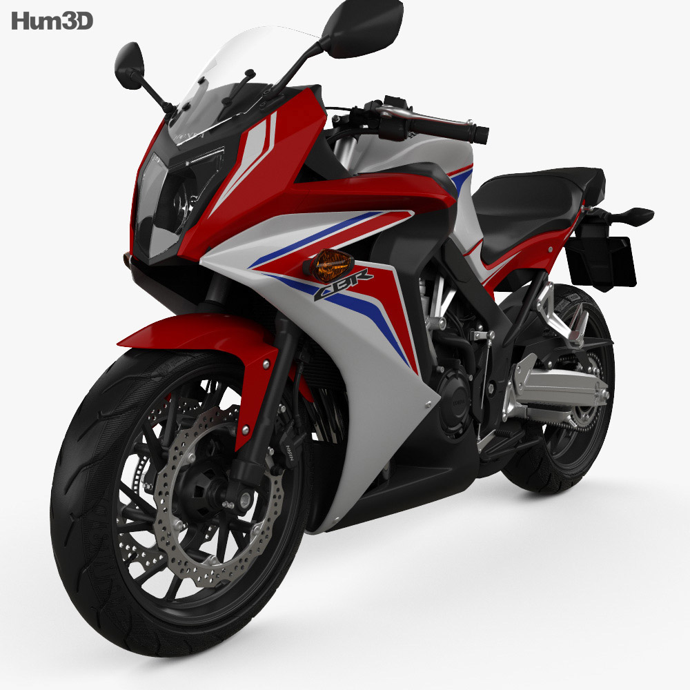 Honda CBR650F 2015 Modelo 3D