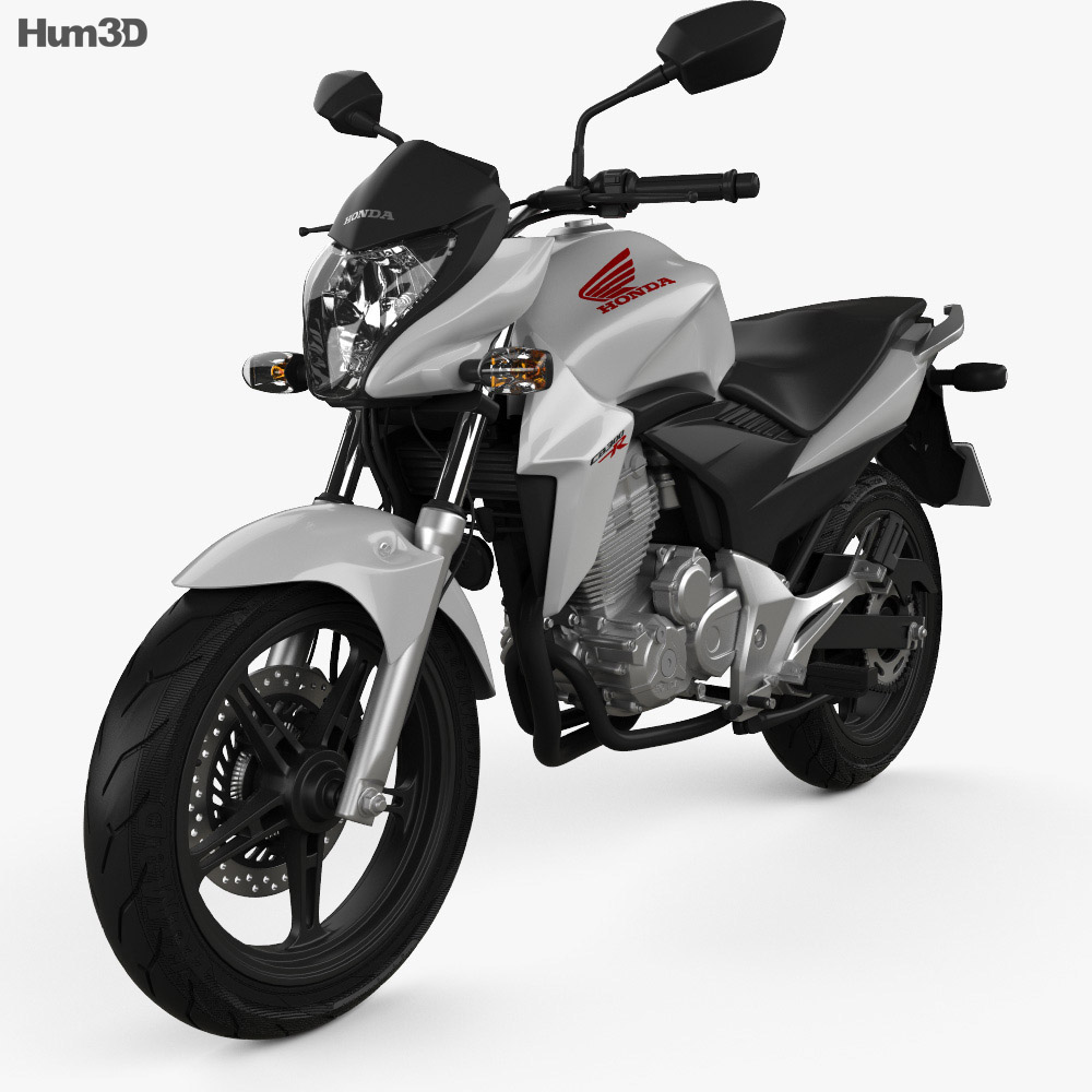 Honda CB300R 2014 3d model