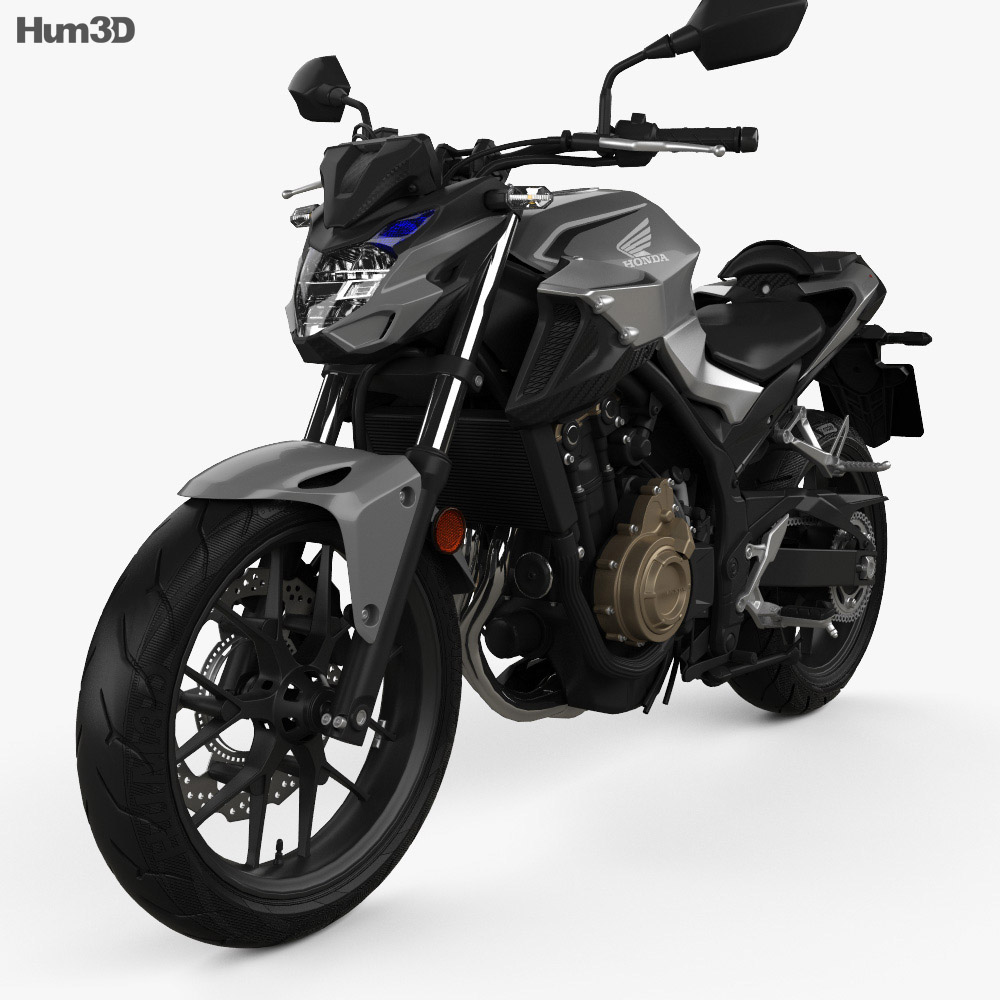 Honda CB500F 2019 Modelo 3d