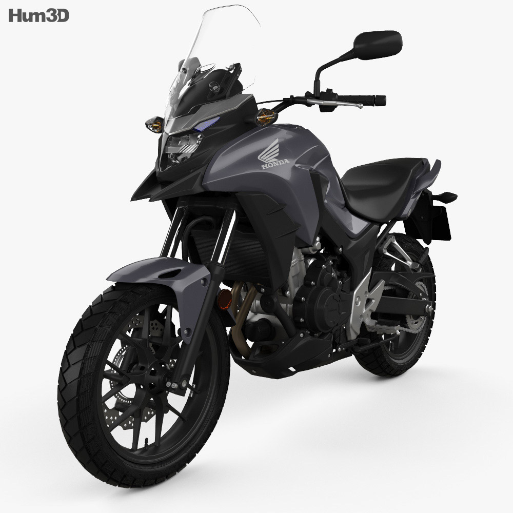 Honda CB500X 2018 3Dモデル - 乗り物 on Hum3D