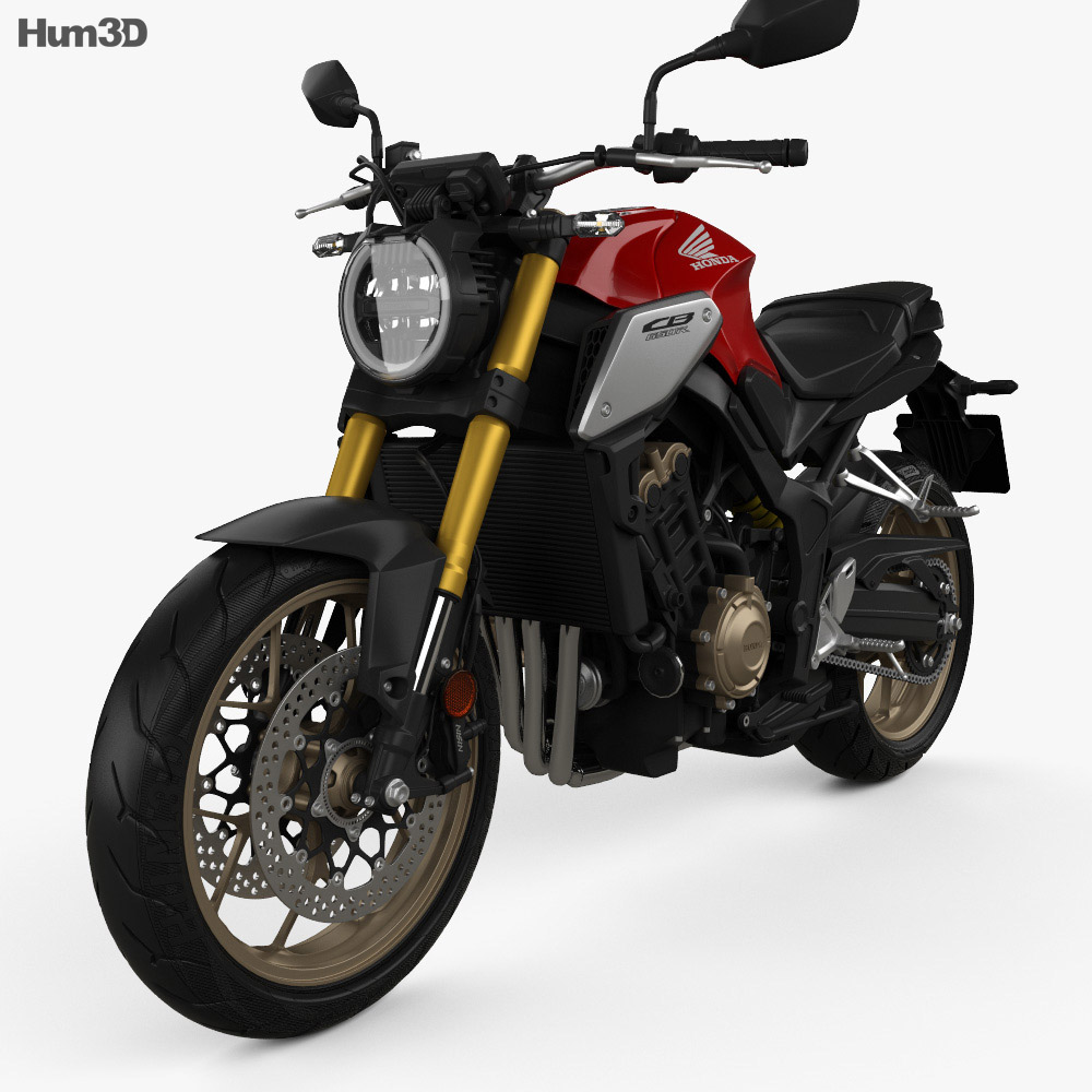 Honda CB650R 2019 3d model