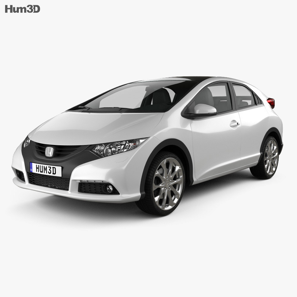 Honda Civic EU 2015 3d model