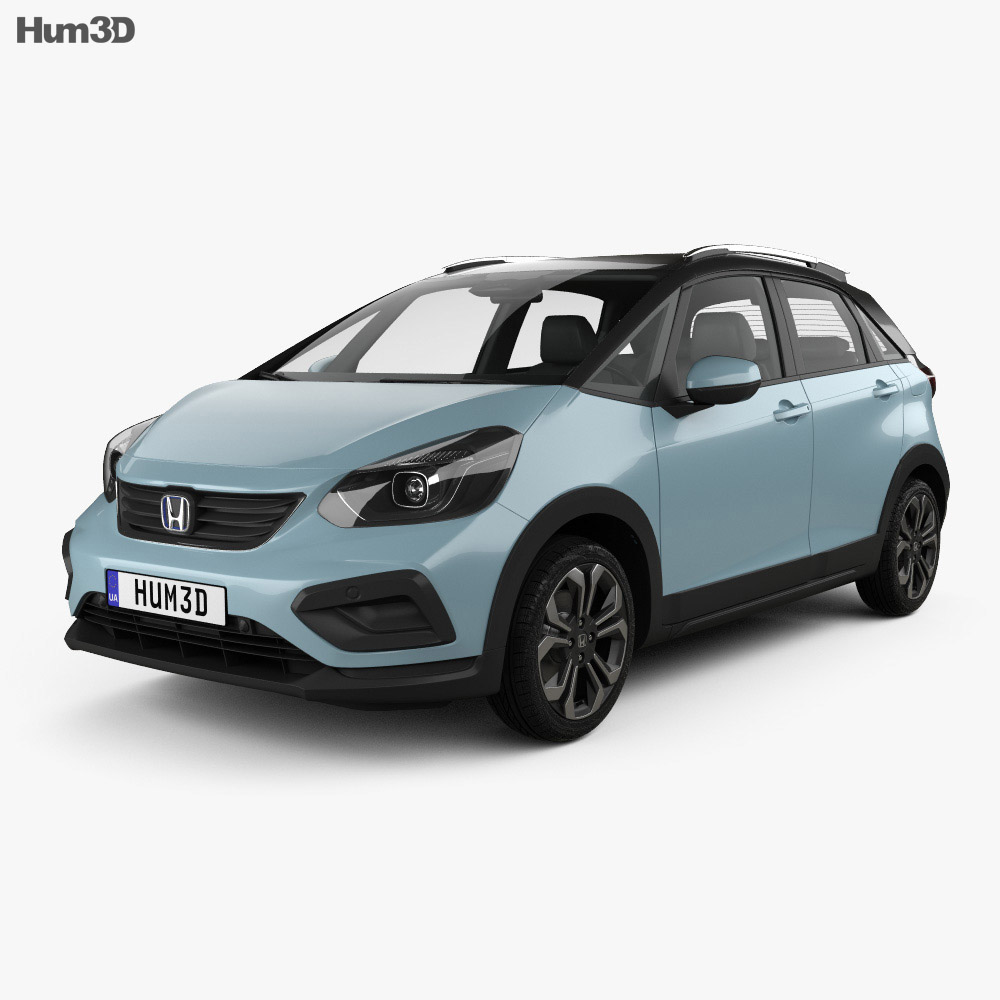 Honda Jazz e:HEV Crosstar 2022 3D-Modell