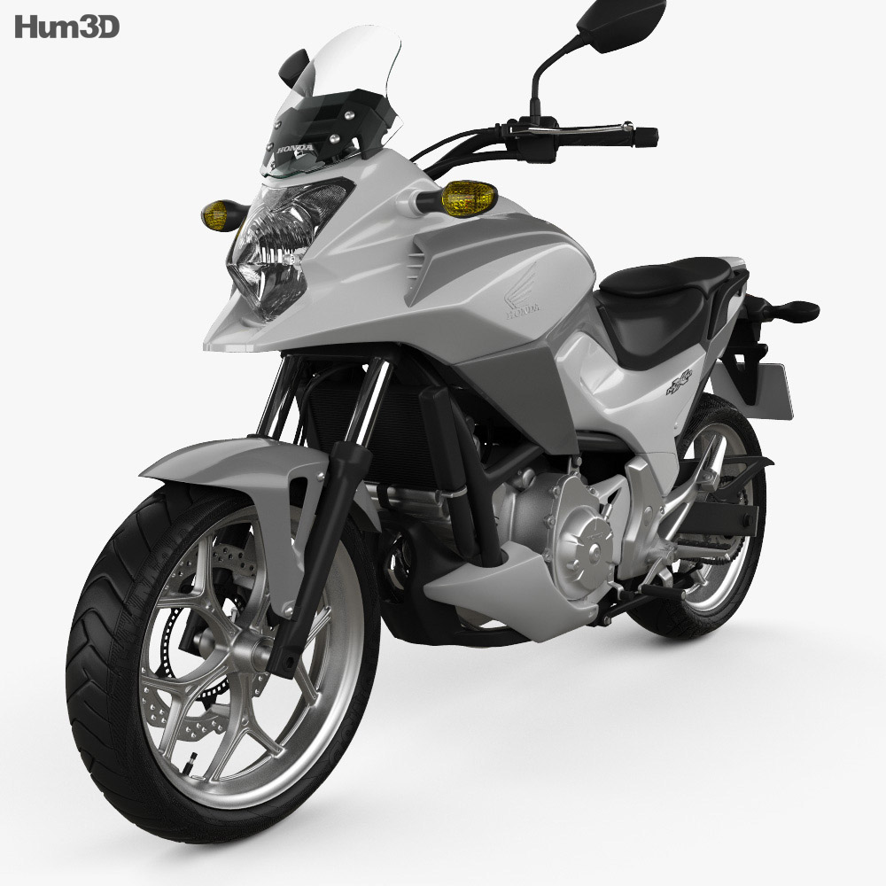 Honda NC700X 2012 3D модель