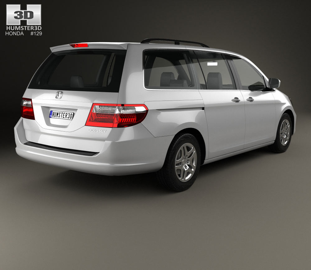 Honda Odyssey (US) 2005 3D model - Hum3D