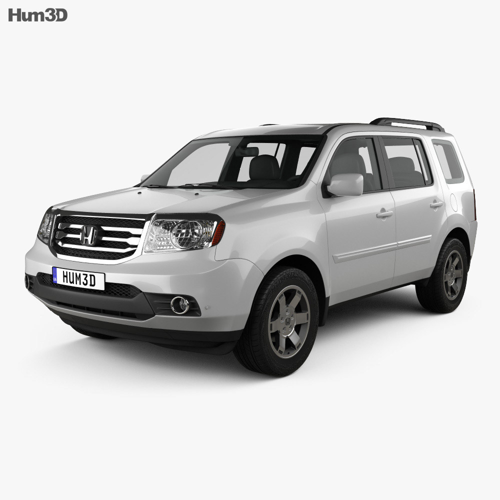 Honda Pilot 2015 Modelo 3D Vehículos on Hum3D