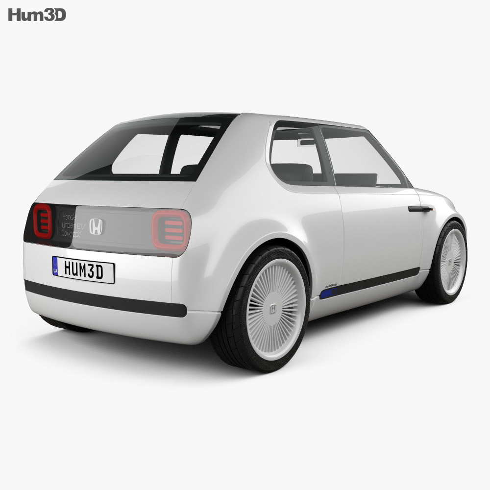 Honda Urban EV 2020 3D model - Vehicles on Hum3D