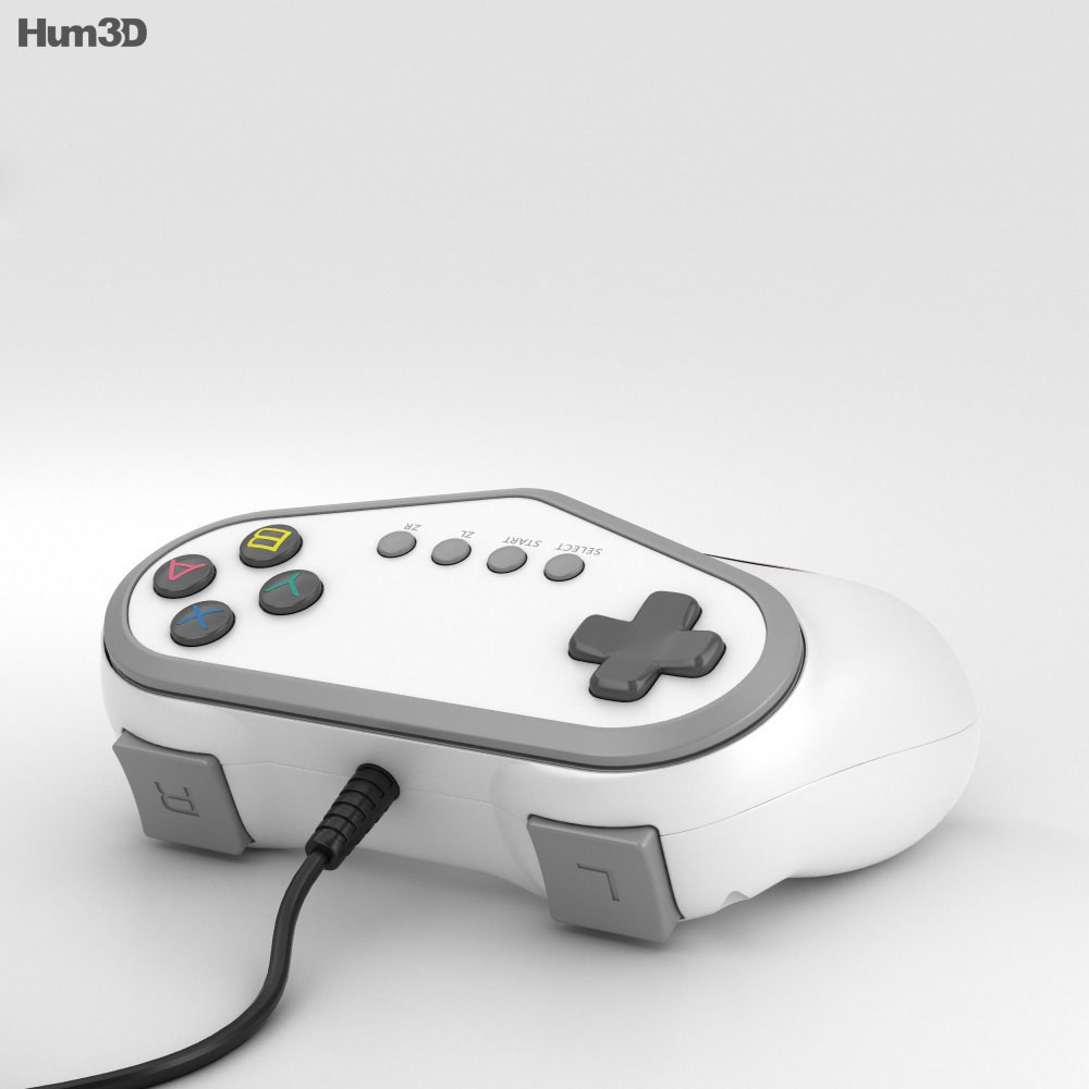 Hori Pokken Tournament Pro Pad Controller 3d model