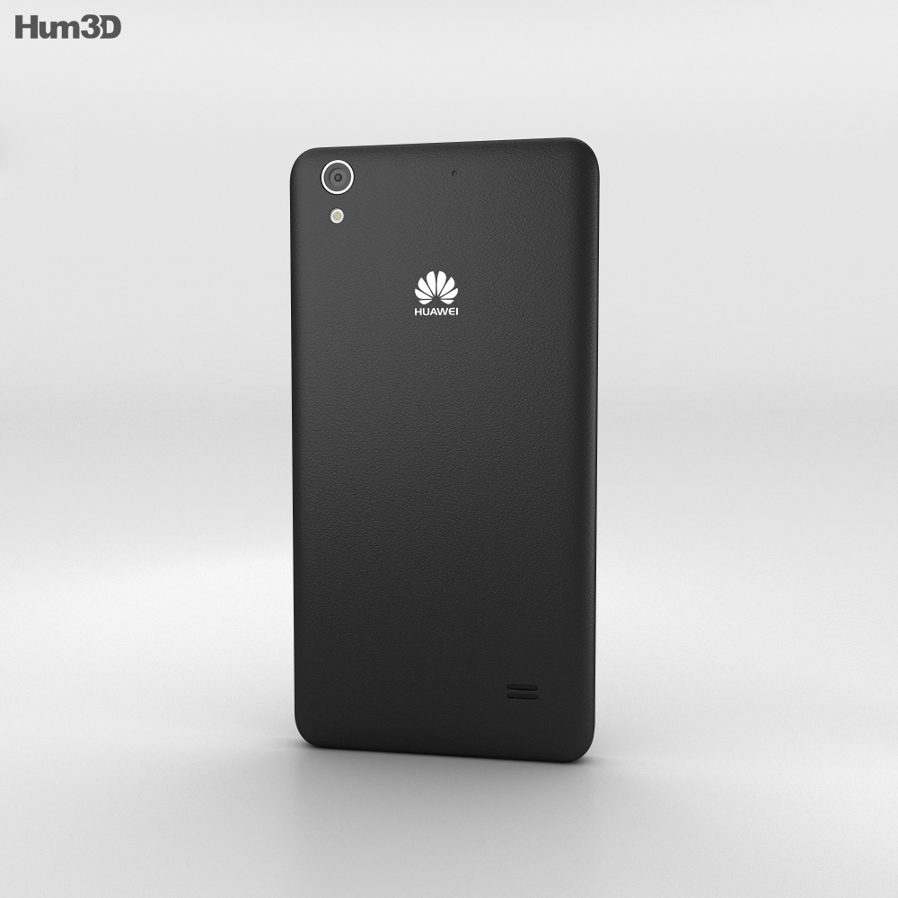 Huawei Ascend G620S 黒 3Dモデル