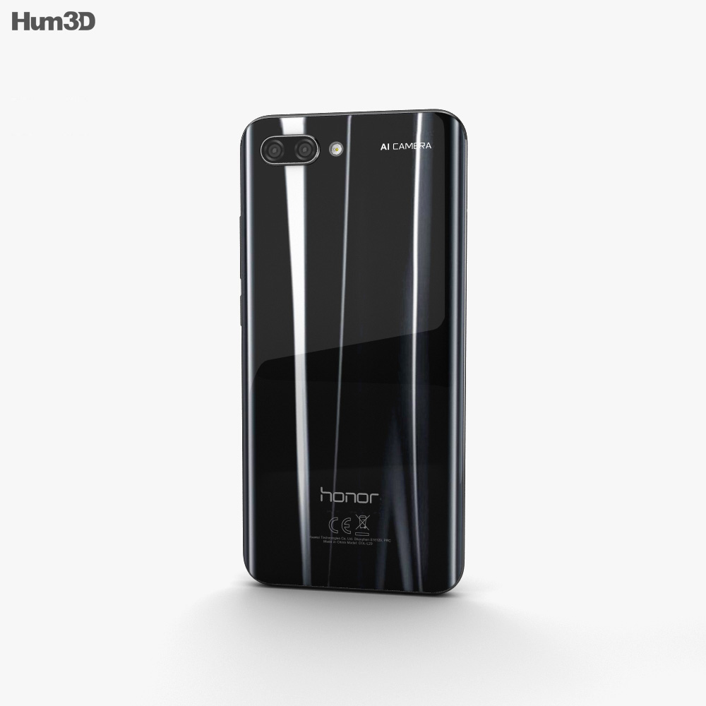 Huawei Honor 10 Midnight Black 3d model