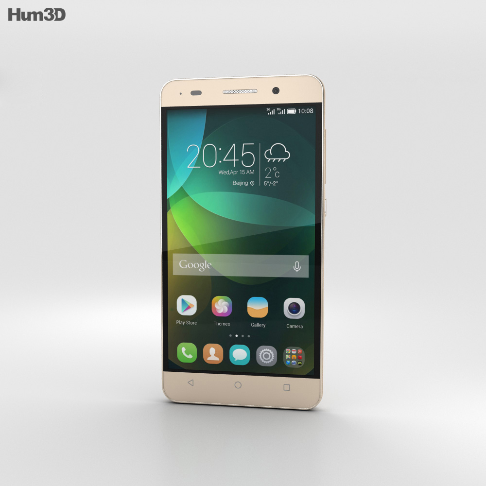 Huawei Honor 4C Gold 3Dモデル