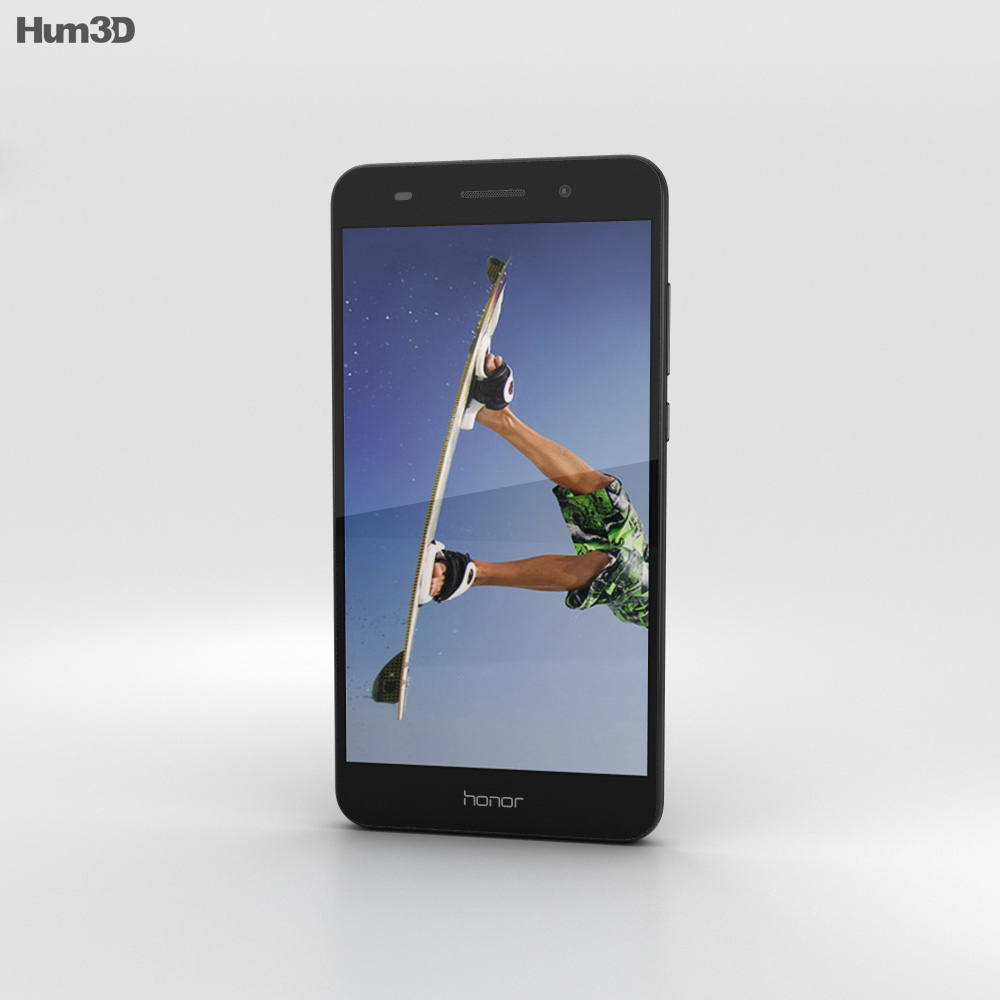 Huawei Honor 5A Negro Modelo 3D