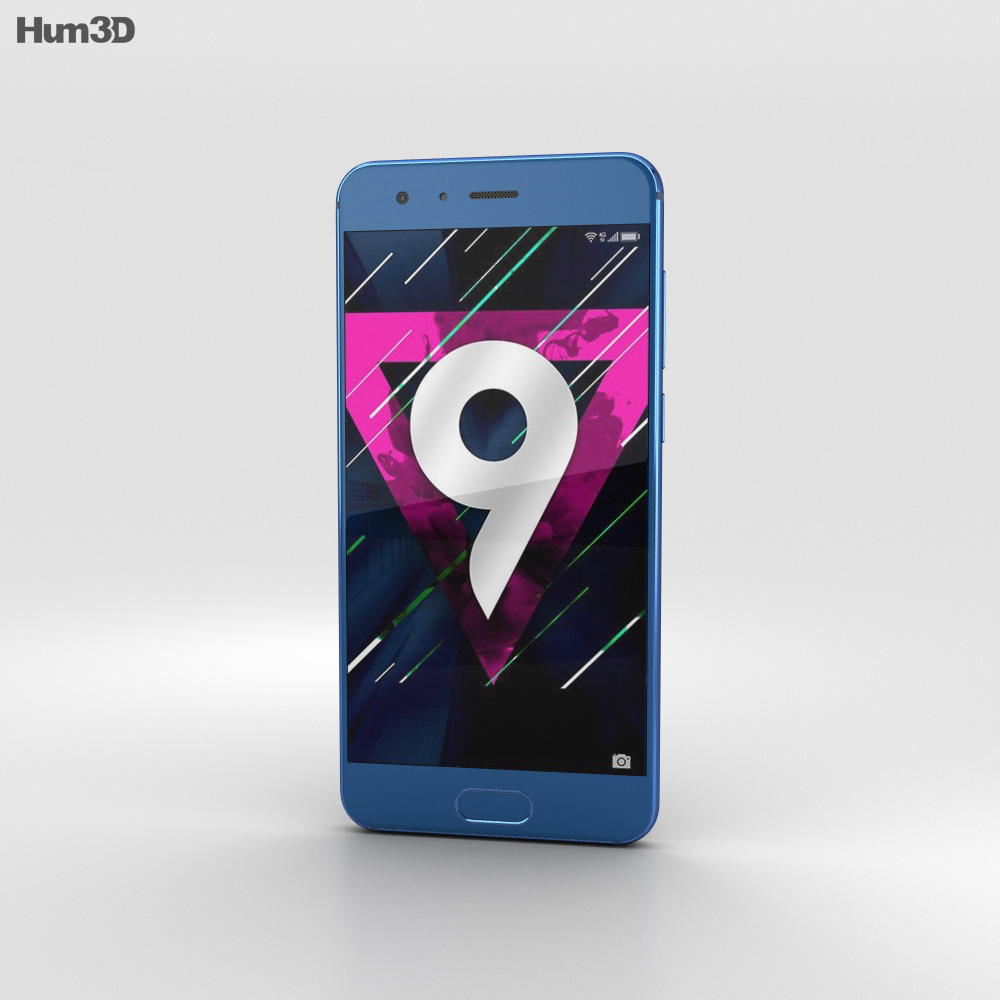 Huawei Honor 9 Sapphire Blue 3d model