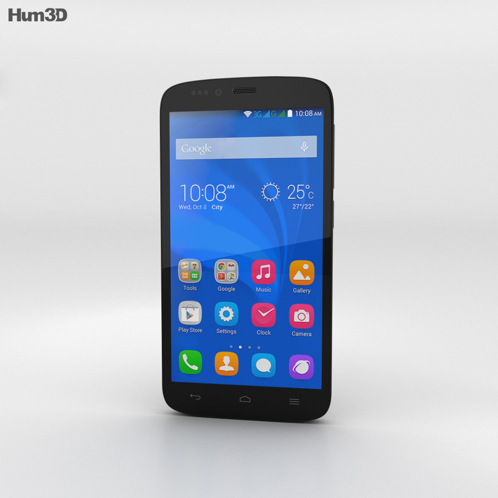 Huawei Honor Holly Black Modelo 3d