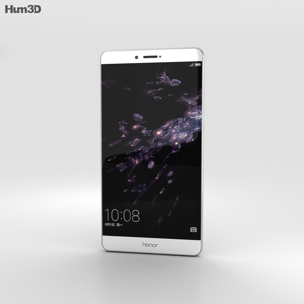 Huawei Honor Note 8 White 3d model