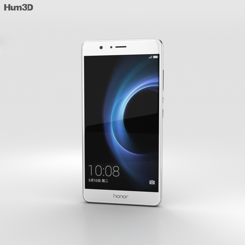 Huawei Honor V8 Silver 3D模型