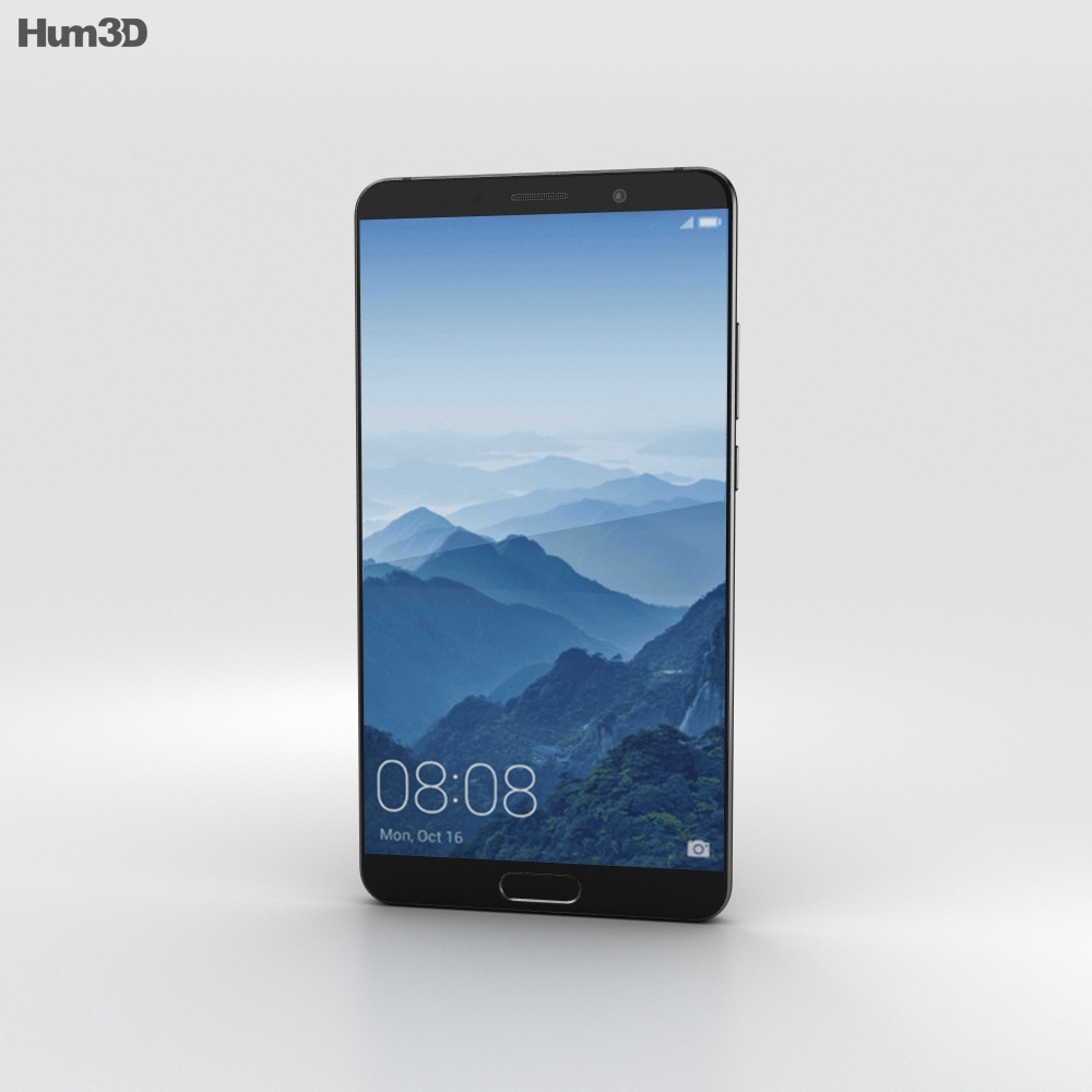 Huawei Mate 10 Black 3d model