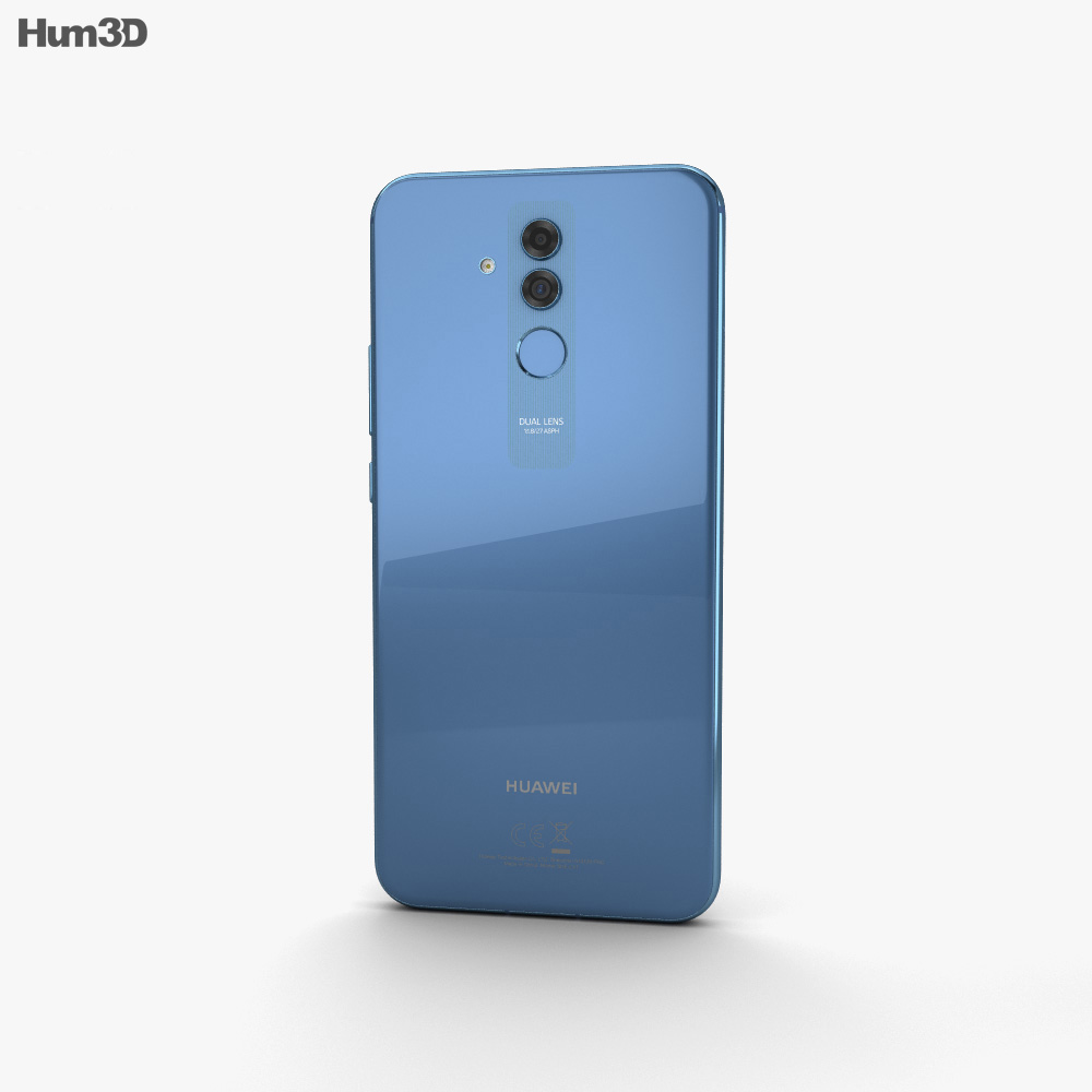 Huawei Mate 20 lite Sapphire Blue 3d model