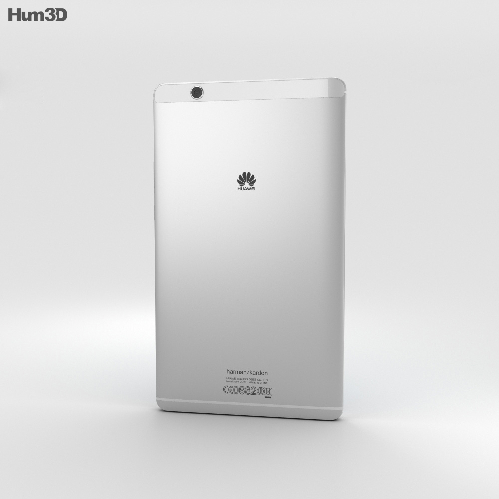 Huawei MediaPad M3 8.4-inch Silver 3d model