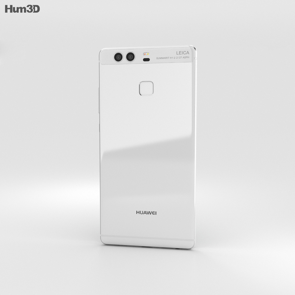 Huawei P9 Ceramic White 3d model