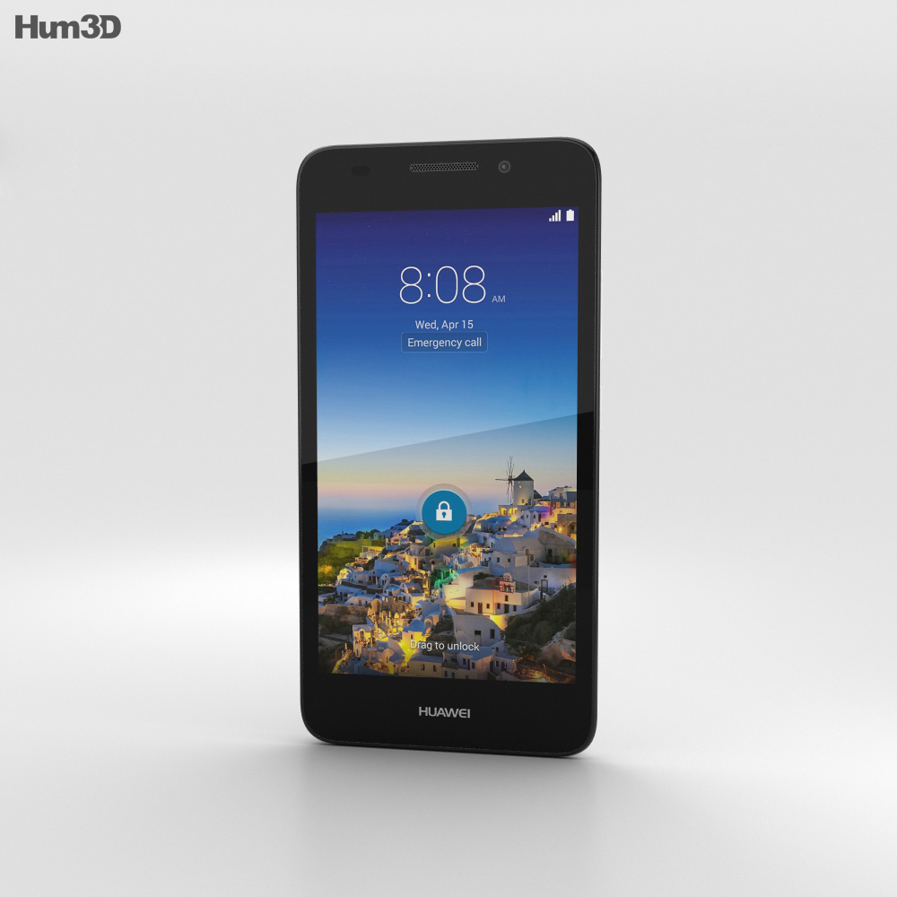 Huawei SnapTo Branco Modelo 3d