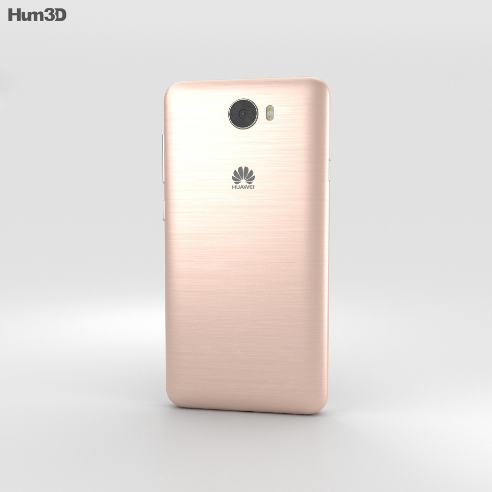 Huawei Y5II Rose Pink 3d model
