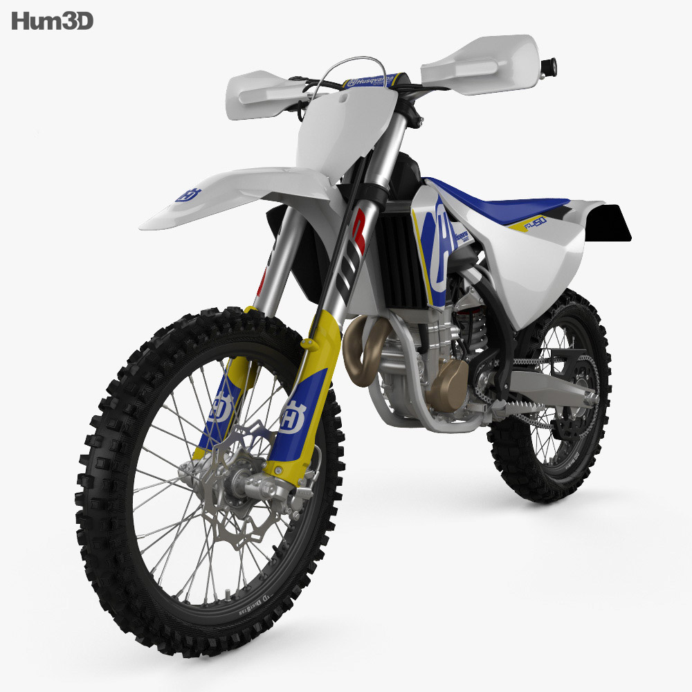 Husqvarna FC 450 2017 3D model - Vehicles on Hum3D