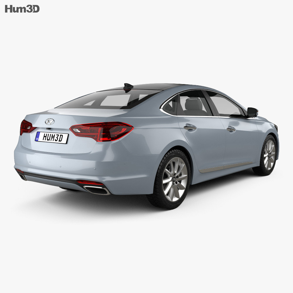 Hyundai AG (Aslan) 2017 3d model back view