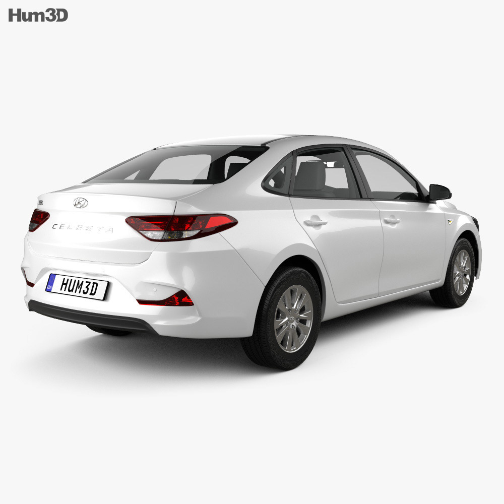 Hyundai Celesta 2021 3D model - Vehicles on Hum3D